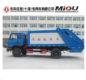 best selling new garbage trucks with cheap price and high quality exported to Middle East