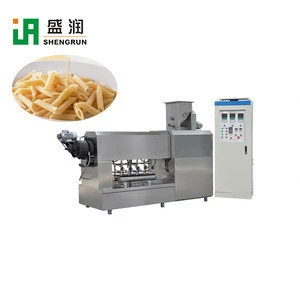 Big Output Pasta Macaroni Extruder Equipment Electric Pasta Production Line Plant