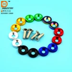 Billet Aluminum Fender Washer/Bolt Engine Bay Dress Up Kit