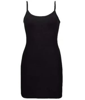 Black Color Export Oriented Tank-Top For Womens From Bangladesh