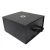 Import Black magnetic apparel packaging box with handle eco friendly from China