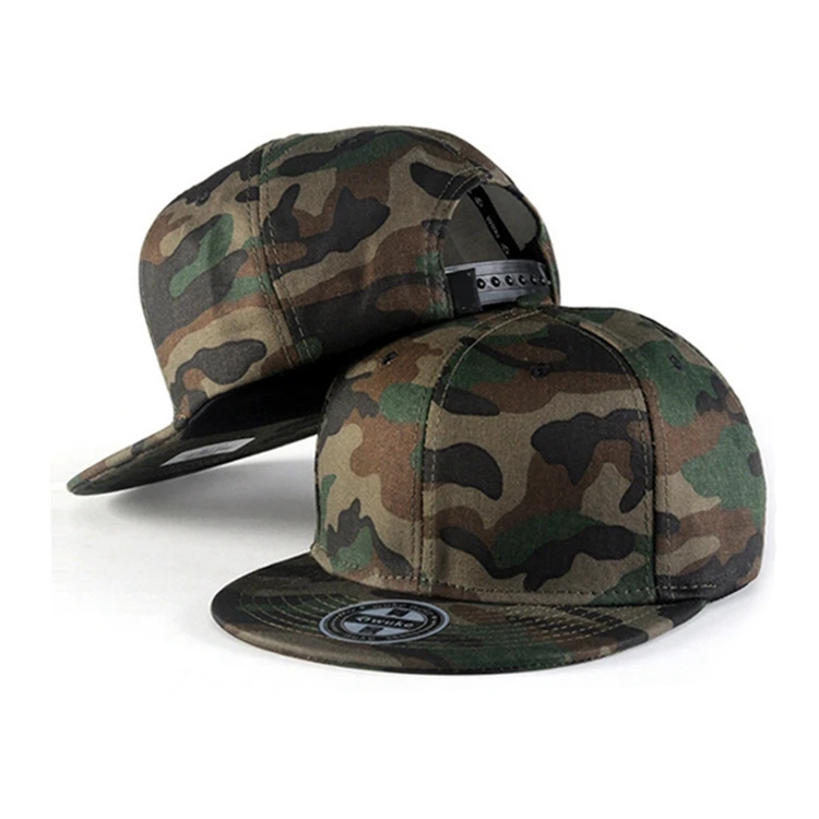 blank camo camouflage snapback hats