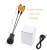 Import Book Light Blue Blocking Amber Clip-On Reading Light 1600K Warm LEDs for Reading in Bed  Adjustable Brightness Sleep Aid Light from China