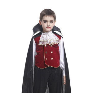 Boy Carnival Halloween Party Stage Performers Cosplay Vampire costume for kids