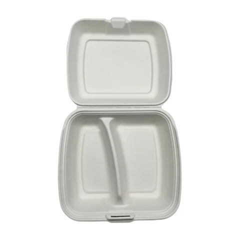 Buy Bpi Sugarcane Fiber Compostable 2 3 Compartment 8 9 10 Inch ...