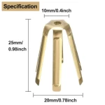 Brass Golf Shaft Adapter Shims 12pcs Fits .335 .350 .355 .370 for All Shaft Golf Accessories