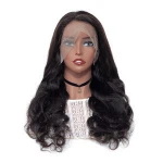 Brazilian Cuticle Aligned Hair Material Human Hair Full Lace Wig