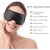 Breathable Sports mesh 3D Hidden Nose Eyeshade Sleeping Eye Mask Portable Travel Sleep mask