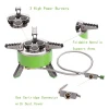 BRS73 Three Burners 4200W Outdoor Portable High Quality Gas Burner Cooking Picnic Camping Gas Stove