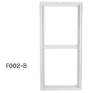 Buccal frame of chest freezer double door double temperature