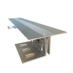 Building Facade Lighter Aluminum Alloy T Channel For  Wall Cladding Installation