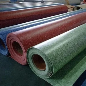 Building Material Plastic Commercial Parquet PVC Flooring Roll Vinyl Linoleum Tiles Floor