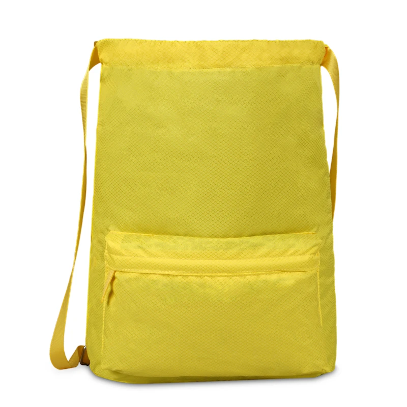 Bulk promotional Drawstring backpack Manufacture large strong Cinch Sack Pull String Bags Drawstring Bag