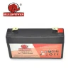 BULLSPOWER 6V 1.2AH 20HR Maintenance Free Storage Battery Used for Uninterruptible Power Supply