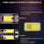 Import C6-H4 COB high/low beam Headlight Bulbs Motorcycle auto  Car Lamps high Lighting System in 1 Year warranty 3800LM from China