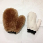 Car Care Products Luxury Lambs wool Wash Mitt