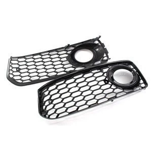 Car parts For Audi A5 S-Line S5 B8 RS5 Style Honeycomb Fog Light Lamp cover