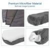 Car Wash Supplies Microfiber Towel Detailing Wheel Brush Waxing Sponge Combination Cleaning Tools 9pcs Car Cleaning Kit