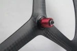 Carbon Fibre Wheelset 700C  Wheel set 3 Spoke Bike Wheel