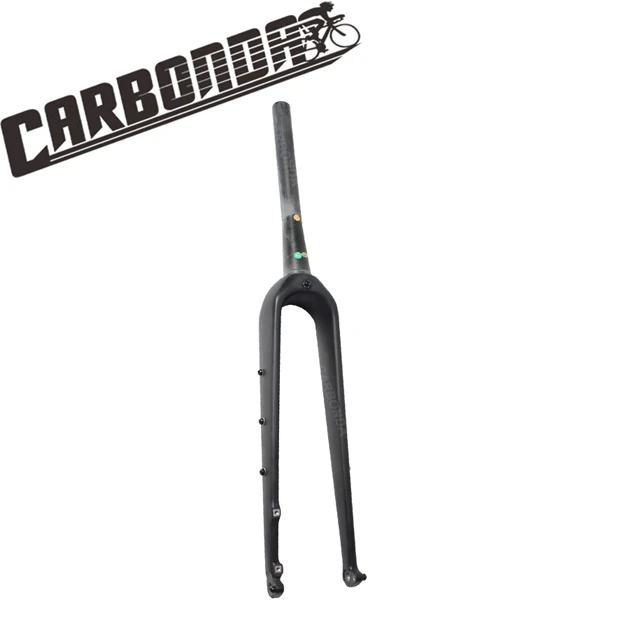 Carbonda 12*100mm and 15*100mm thru axle full toray carbon fiber Bike fork for Gravel /CX  fork