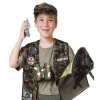 Carnival Career Role Play Military Forces Uniform Halloween Costume Anime Cosplay Army Uniform Clothes Party Costume For Kids