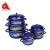 Import Cast Iron Cookware Mini Enamel Hot Soup Pots With Decal from China
