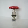 Cast Iron Shut Off Water Pipe Fittings Red Handle Hand Wheel Gate Ball Valve