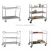 Catering equiment europe design hotel equipment room service luxury food serving trolley