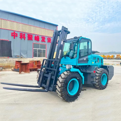 Ce 4 Ton Rough Terrain China Engine Forklift Diesel 4 Wd Off Road Forklifts