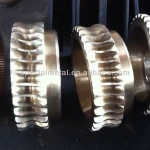 Centrifugal Casting Reduce Worm Gear- X-alloy
