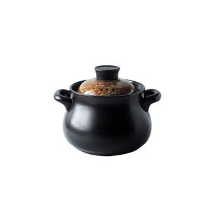 Ceramic Casseroles heat-resistant rimmed deep soup pot Taoyangzi