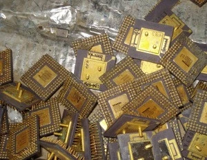 CERAMIC CPU SCRAP PROCESSORS GOLD