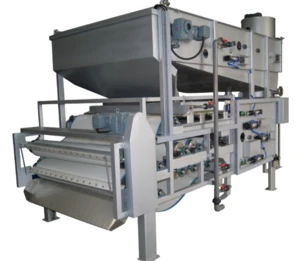Ceramic Polishing Wastewater Belt Press Filter Equipment