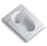 Ceramic squat toilet squatting pan