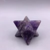 Chakra Natural Rock Quartz Crystal Merkaba Stars In Semi-Precious Stone Crystal Crafts