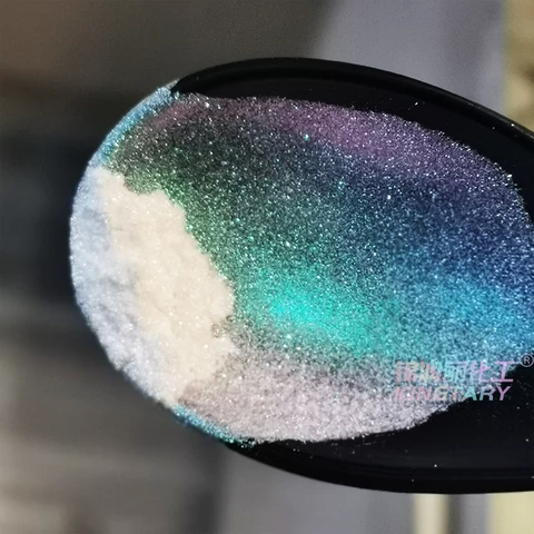 chameleon transparent pearl aurora effect chrome pigment powder