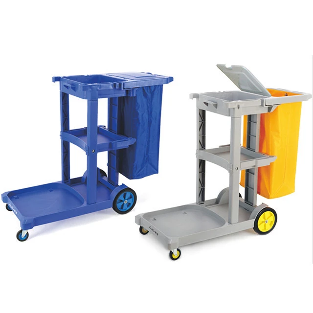 CHAOBAO D-11-1 Multipurpose Restaurant hotel cleaning trolley cart service cart tool cart cleaning equipment