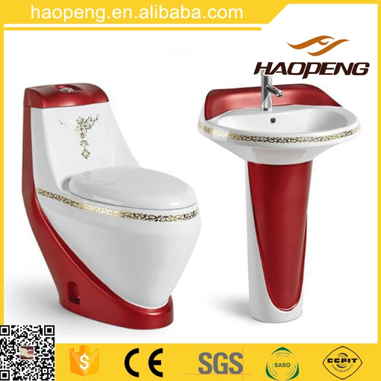 Chaozhou Bathroom Sanitary Items Ceramic Bathroom Set