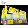 Cheap 9 square trade show booths advertising exhibition stands