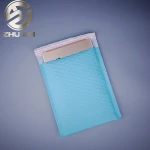 Cheap air bubble material custom printed heat seal plastic bag Express wrap for packaging printing