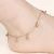 Import cheap  anklets foot body jewelry with small bell,  stainless steel girls  anklets from China