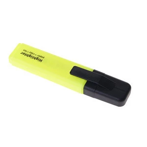 Cheap price blue highlighter marker pen, rainbow highlighter
