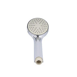 cheap price single function bathroom rubber nozzle plastic shower head