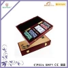 Cheap Promotion Poker Chips With HIgh Quality Wooden Case