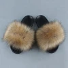 Cheap Sandals Wholesale Women Custom Wholesale Fluffy Fur Slippers Fluffy Women Faux Fur Slipper