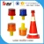 Import cheapest price Solar powered traffic blinker cones beacon light from China