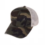 Children Adult Sports Running Crisscross Messy Buns Baseball Cap Kids Open Hole Ponytail Running Cap