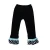 Import Children Fall and winter clothing Lovely girls bat sleeve sweater long pants set from China