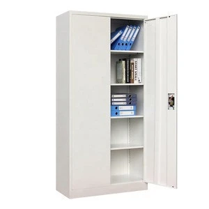 China Brand double door filing cabinet document file storage office equipment metal steel file cabinet