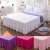 Import China Bulk Hotel Quilted Queen Bed Fitted Skirt from China